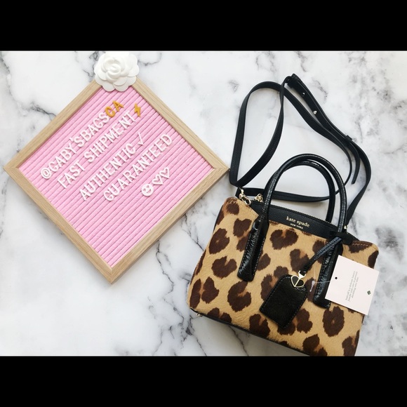 LASTONE💞Kate Spade margaux mini haircalf satchel - Picture 7 of 10
